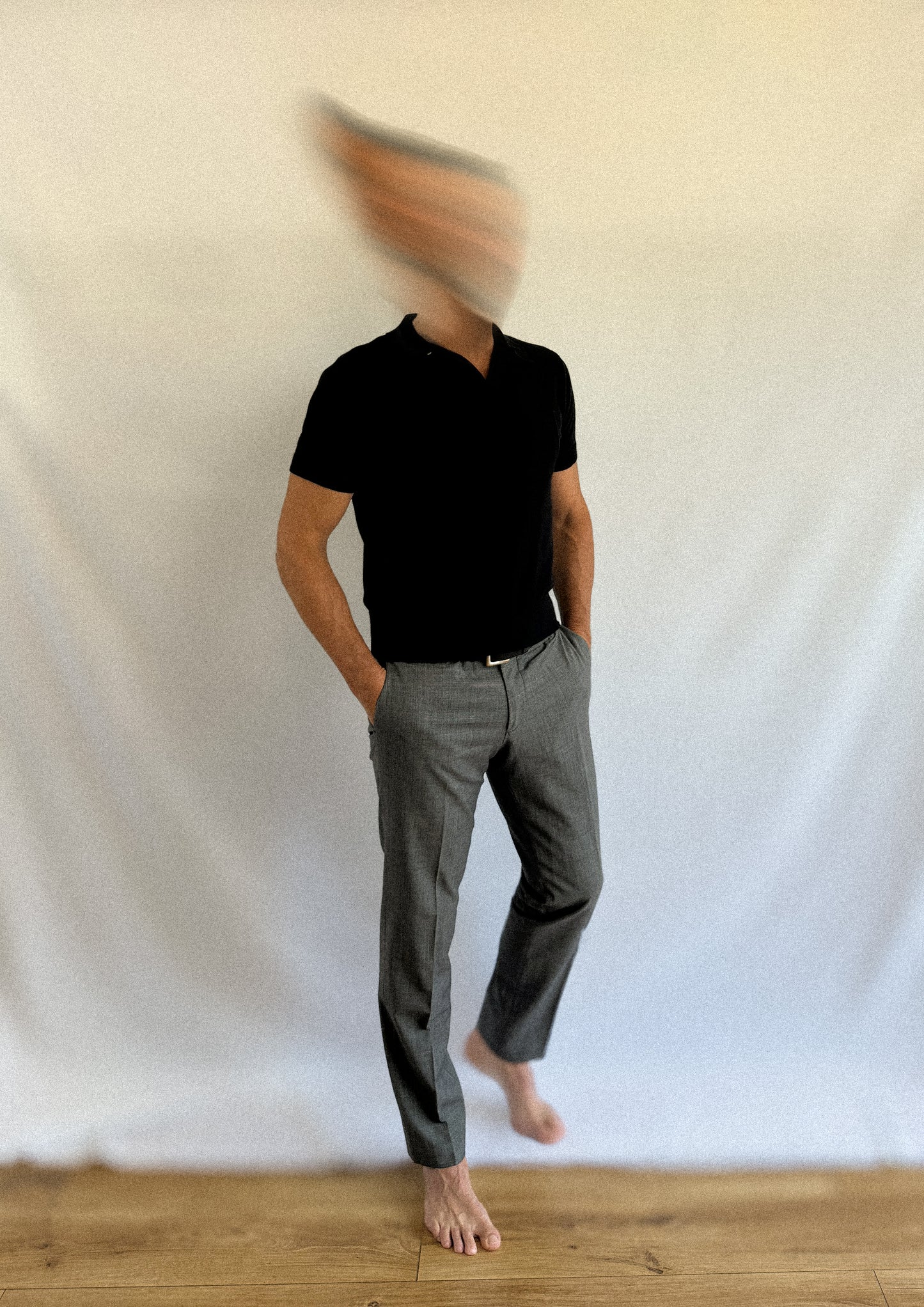 Corsican Black Pocket Polo T-Shirt
