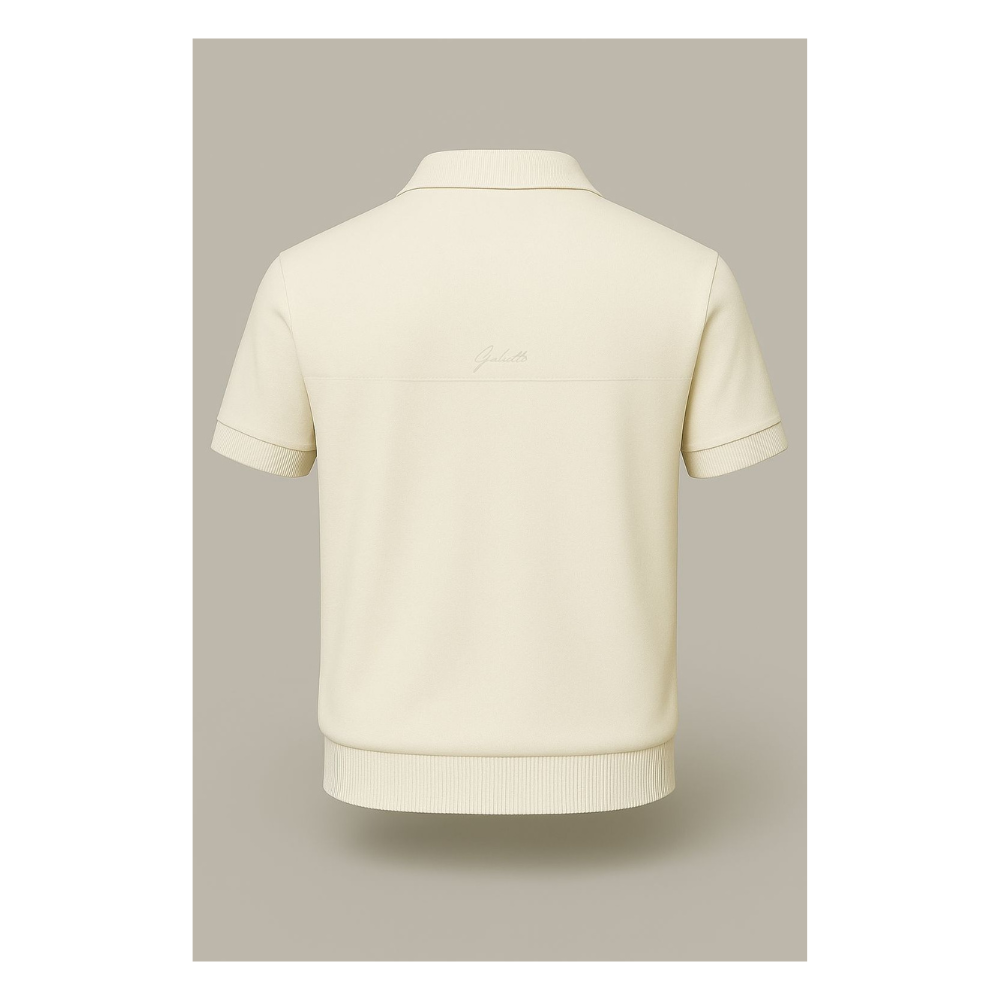 Bone White Pocket Polo T-Shirts